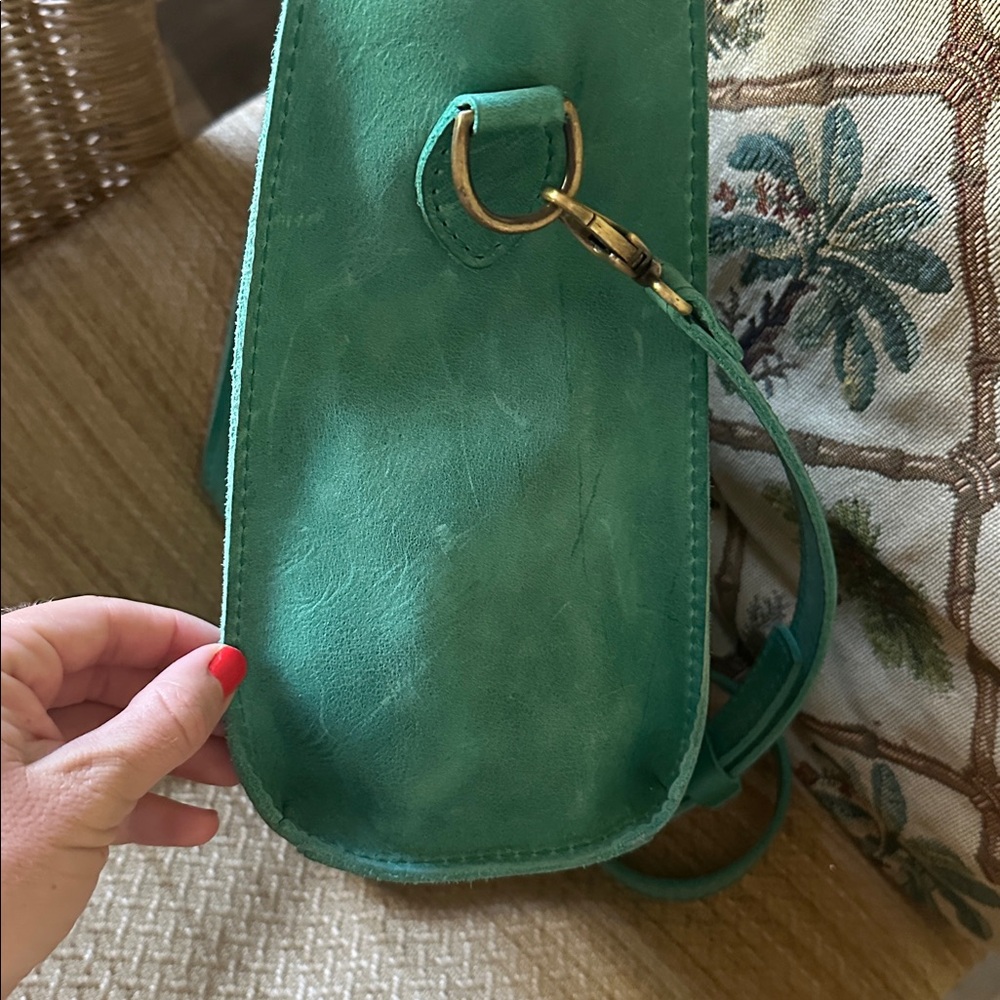 Portland Leather Tote Bag in “Reef” hard to find color! - Picture 4 of 5